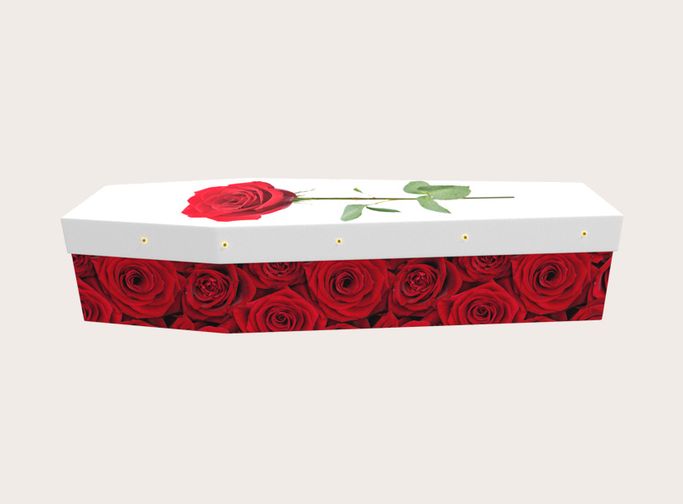 Large Red Roses and Single Rose (3237)